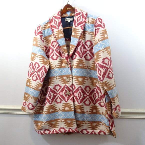 Idyllwind Jackets & Blazers - Idyllwind Southwestern Print Shacket Size XXL Aztec Western Wool Blend Cowgirl